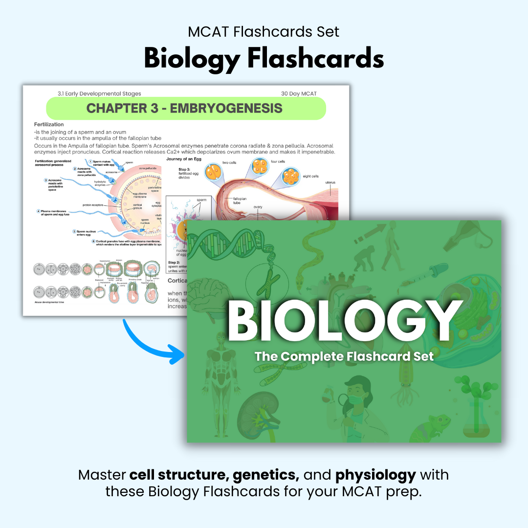 MCAT Flashcards Set
