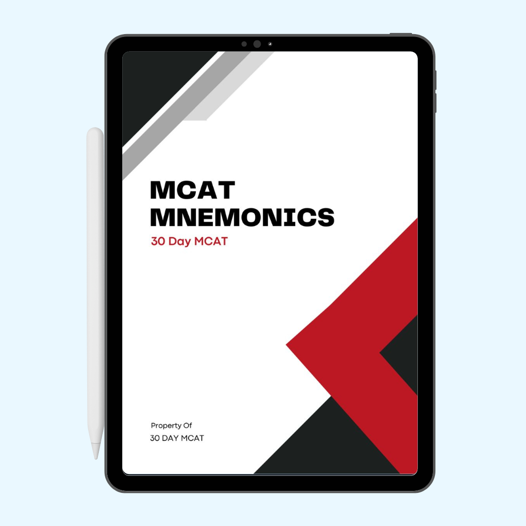 MCAT Mnemonics