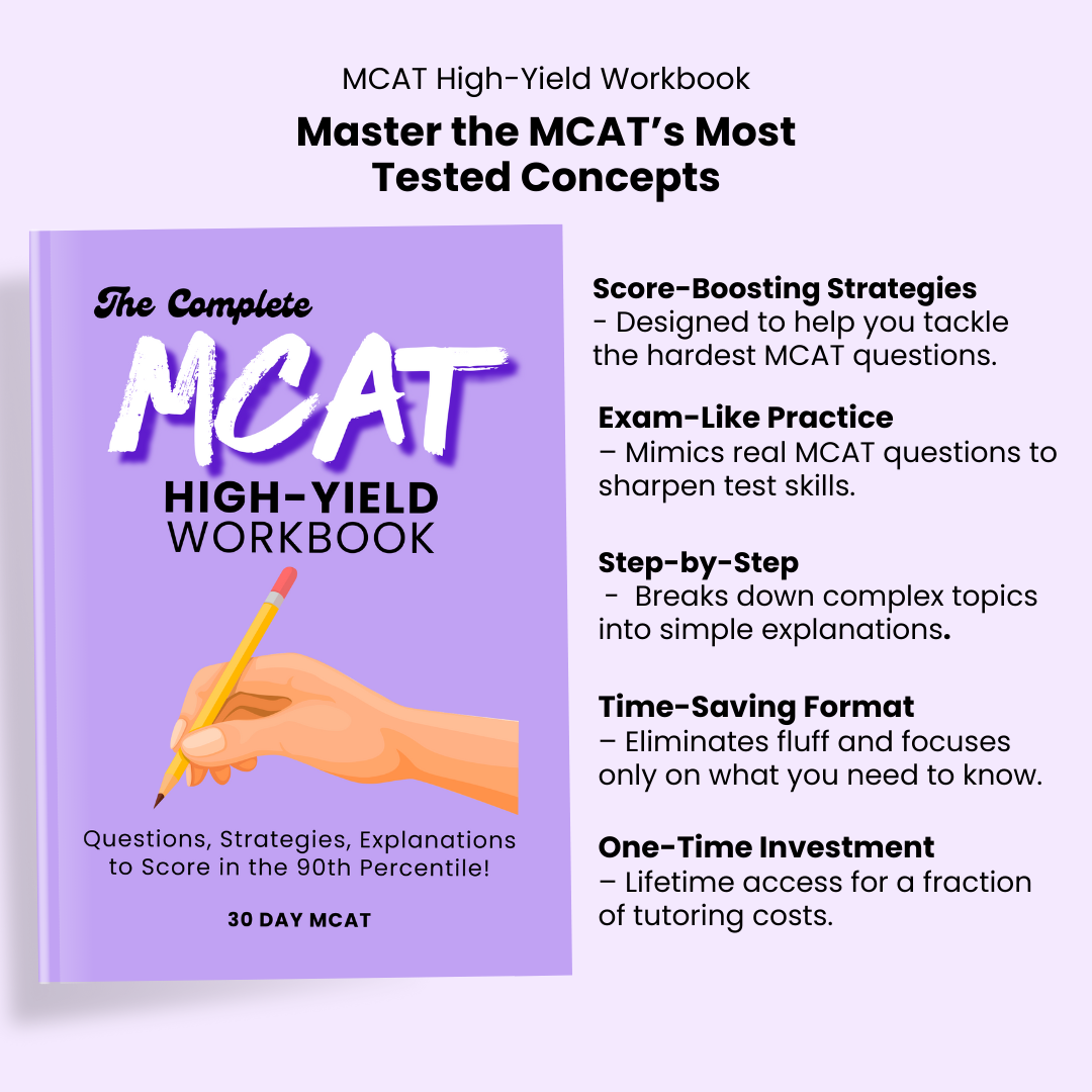 The Complete MCAT High-Yield Workbook