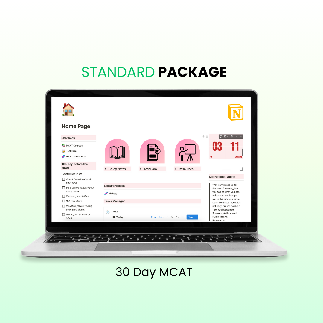 Standard MCAT Preparation Course