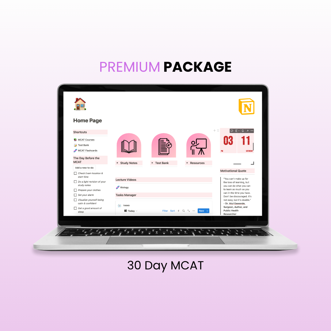 Premium MCAT Preparation Course