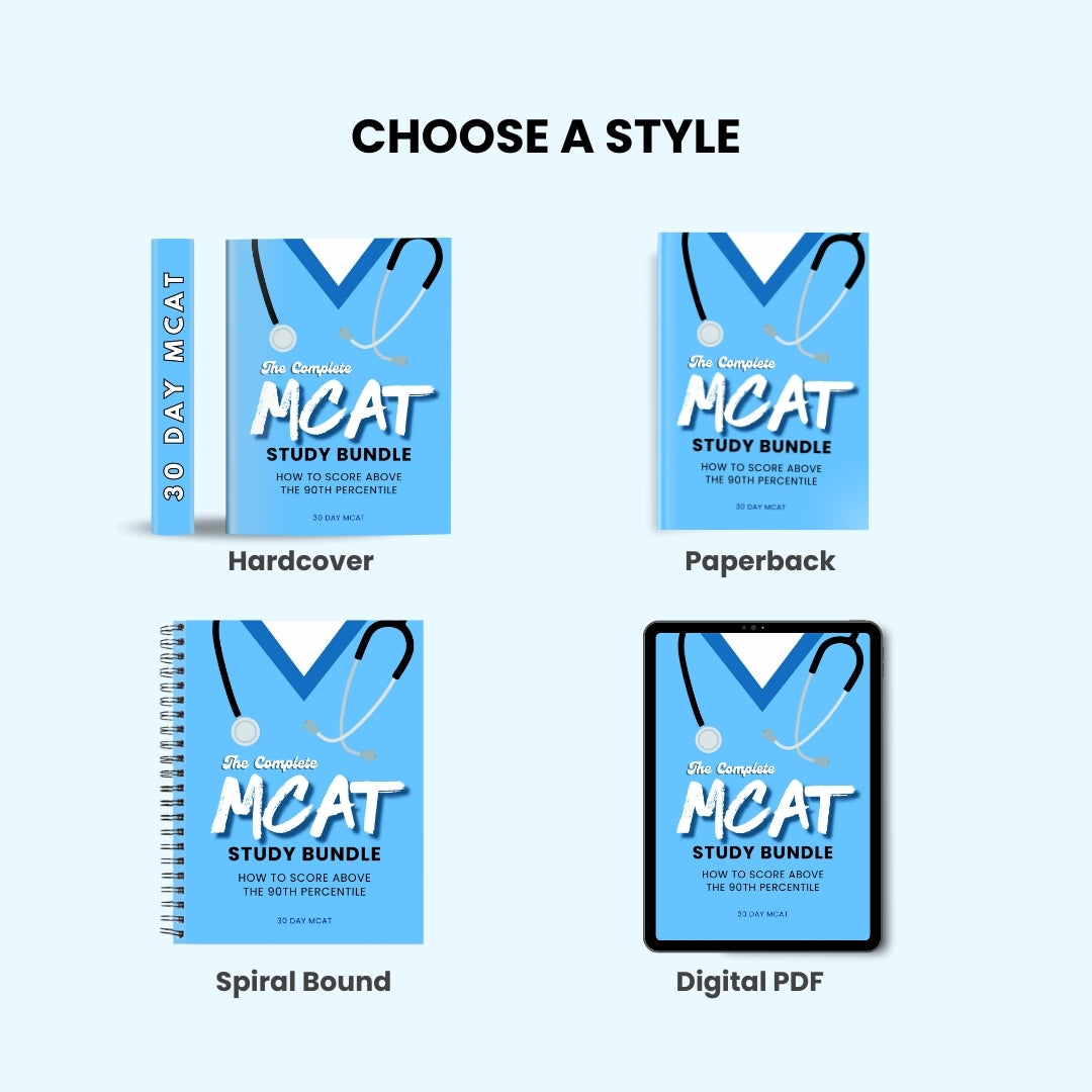 The Complete MCAT Study Bundle