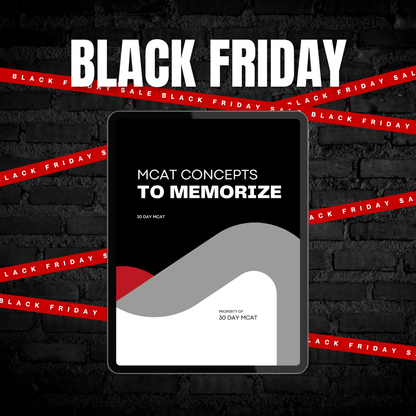 MCAT Concepts to Memorize