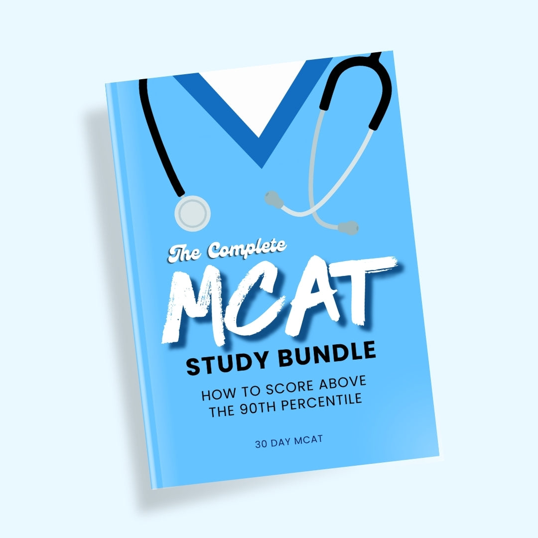 The Complete MCAT Study Bundle 30 Day MCAT The Complete MCAT Study Bundle 30 Day MCAT